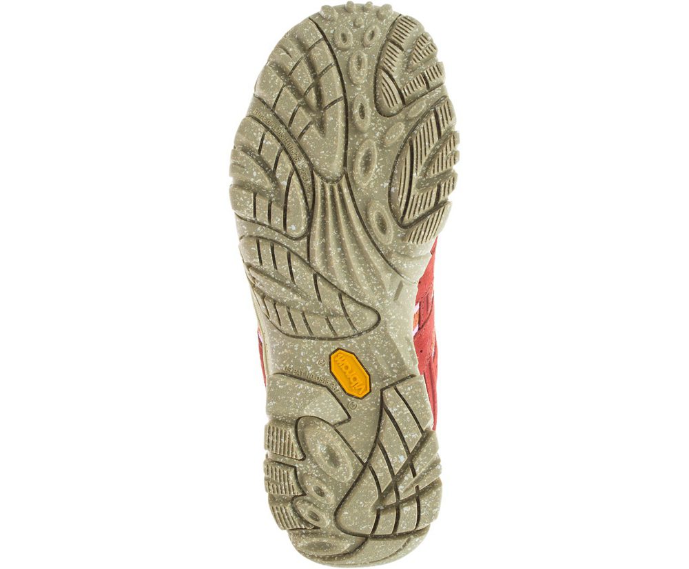 Botas Homem - Merrell Moab 2 Mid Eco Waterproof X Outdoor Voices - Laranja - QJX613894